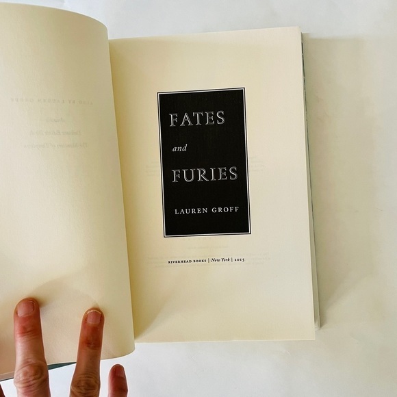 Hardcover Book Fates and Furies by Lauren Groff - Picture 6 of 7
